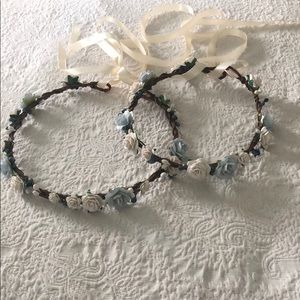 Flower bridal / flower girl crowns